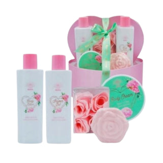 Coffret Cœur Rose 5 pièces – Aurora