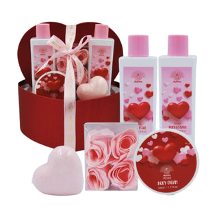 Coffret Cœur Rouge 5 pièces – Aurora - La Barfumerie Paris