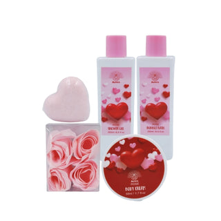 Coffret Cœur Rouge 5 pièces – Aurora