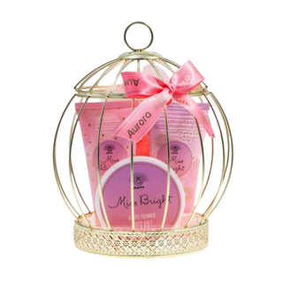 Coffret Miss Bright Cage Métal Lotus Flower 4 Pièces - Aurora