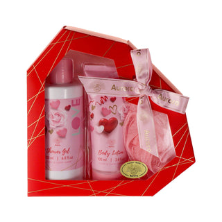 Coffret Pivoine Aurora & Ambre Cerise 3 pièces – Aurora - La Barfumerie Paris