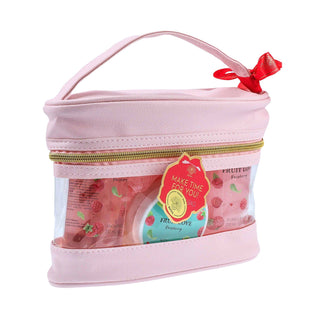 Coffret Trousse Rose Fruit Love Framboise 4 Pièces - Aurora - La Barfumerie Paris