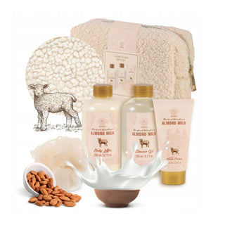 Trousse Peluche Beige Almond Milk - Aurora