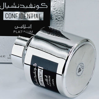 Confidential Platinum Eau de parfum lattafa - La Barfumerie Paris